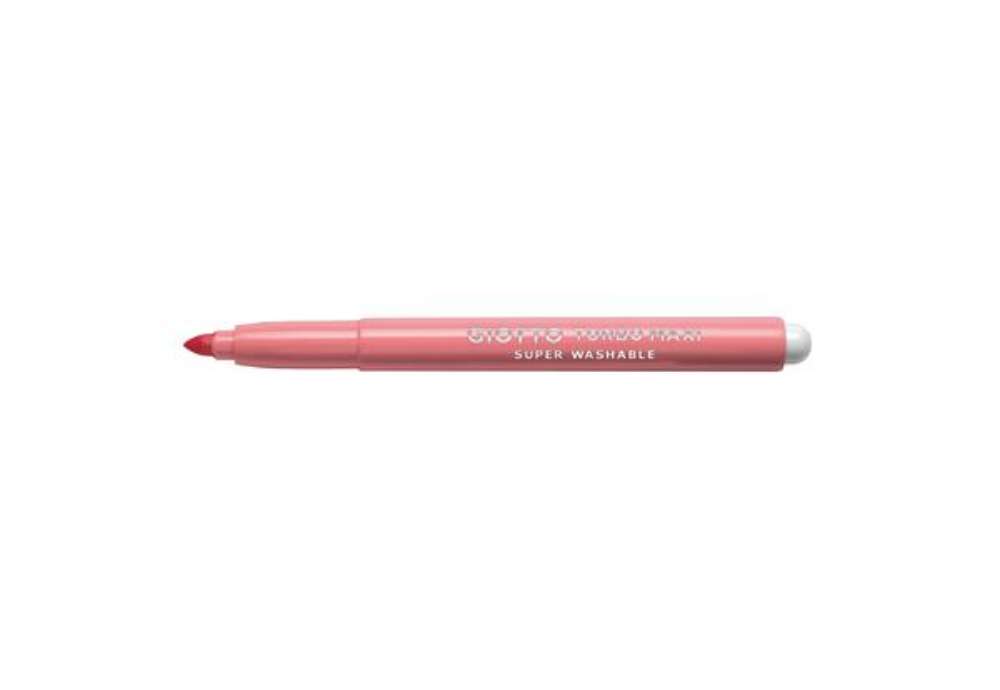Immagine di Pennarello Turbomaxi Monocolore - punta ø5mm - rosa - Giotto