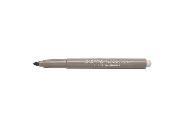 Immagine di Pennarello Turbomaxi Monocolore - punta ø5mm - grigio - Giotto