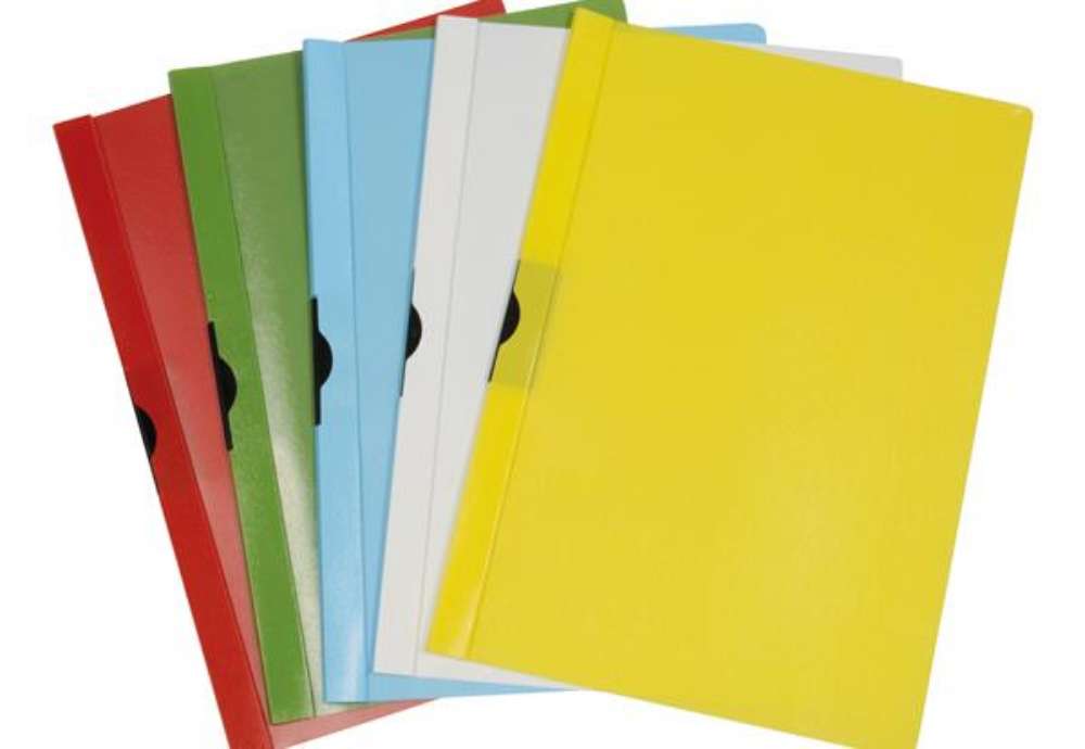 Immagine di Cartellina con molla Spring File - A4 - dorso 5 mm - PP - colori assortiti - Methodo
