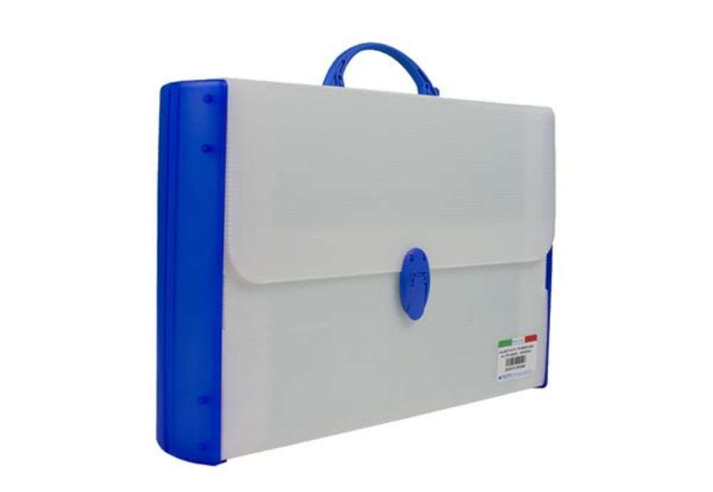 Immagine di Valigetta polionda 254/R - 28 x 43 cm - dorso 8,5 cm rigido - Favorit