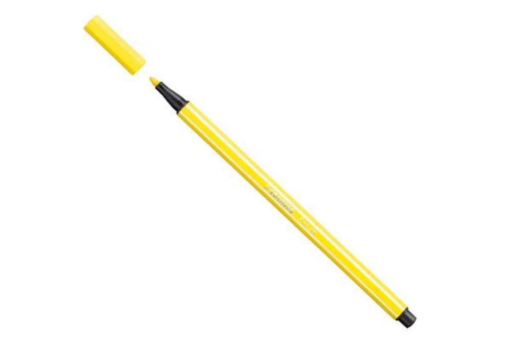Immagine di Pennarello Pen 68 - giallo limone 24 - Stabilo