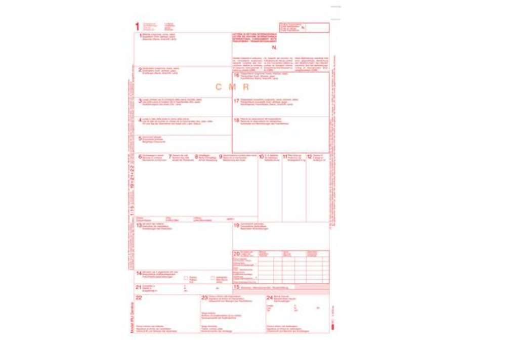 Immagine di C.M.R. lettera vettura internazionale - 5 copie snap - 29,7 x 21cm - 50 fogli - Edipro