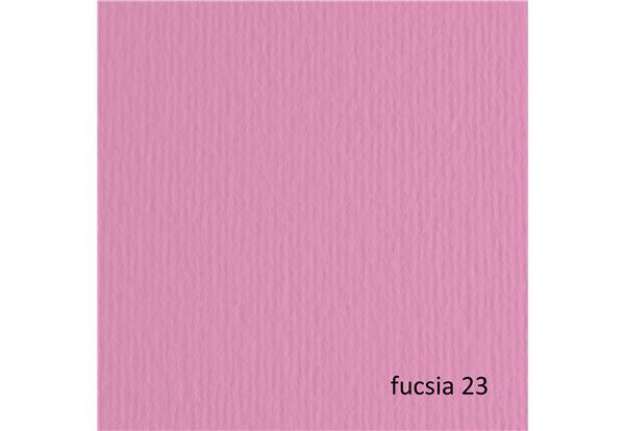 Immagine di Cartoncino Elle Erre - 70x100cm - 220gr - fucsia 123 - Fabriano - blister 10 fogli