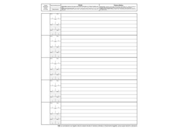 Immagine di Registro antiriciclaggio operatori non finanziari - 31 x 24 - 96 fogli - Edipro