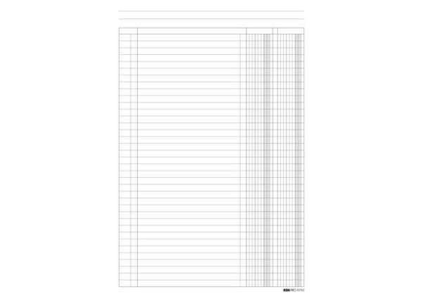 Immagine di Registro a 2 colonne - 31 x 24cm - 100 fogli - Edipro