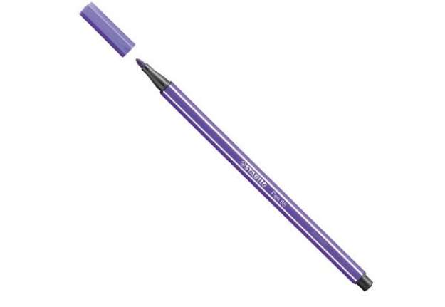 Immagine di Pennarello Pen 68 - viola 55 - Stabilo
