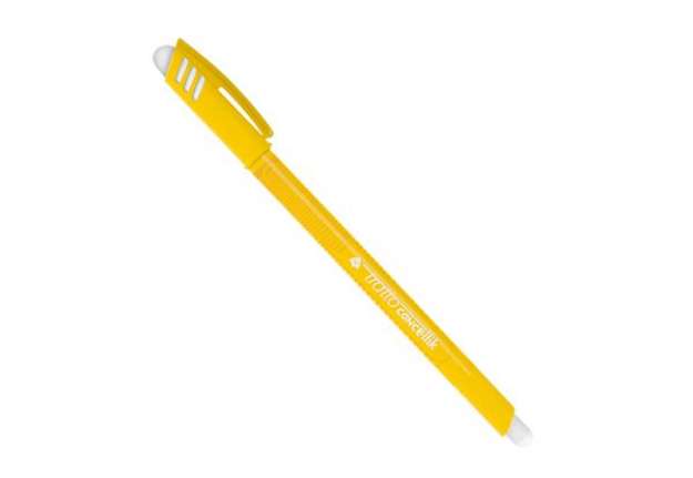 Immagine di Penna a sfera cancellabile Cancellik - punta 1,0mm - giallo - Tratto