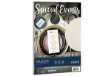 Immagine di Carta metallizzata Special Events - A4 - 250 gr - crema - Favini - conf. 10 fogli