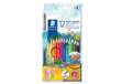 Immagine di Pastelli Noris Aquarell 144 - colori assortiti - Staedtler - astuccio 12 pezzi