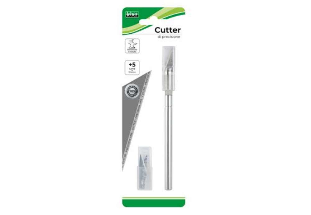 Immagine di Blister cutter Hobby Knife + 5 lame - Lebez