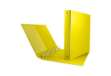 Immagine di Raccoglitore Nettuno - 22 x 30 cm - 4 anelli a R 30 mm - dorso 3,5 cm - giallo - Sei Rota