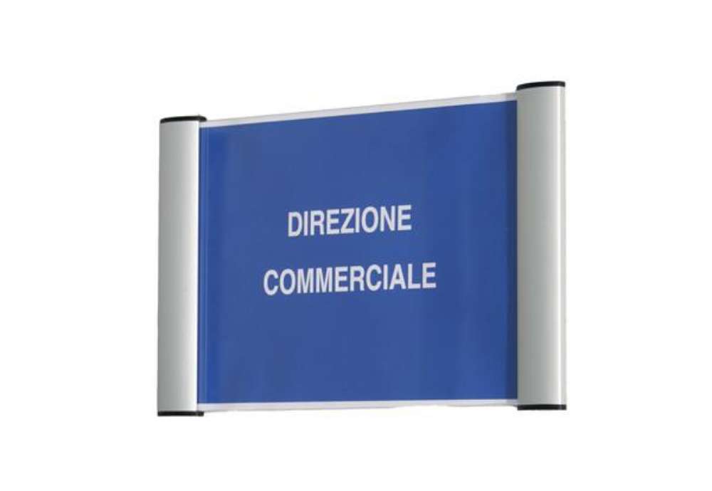 Immagine di Porta targa appendibile Wall Sign - A4 - 21 x 30 cm - Tecnostyl