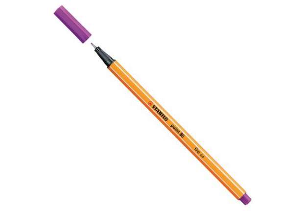 Immagine di Fineliner Point 88 - tratto 0,4 mm - lilla 58 - Stabilo