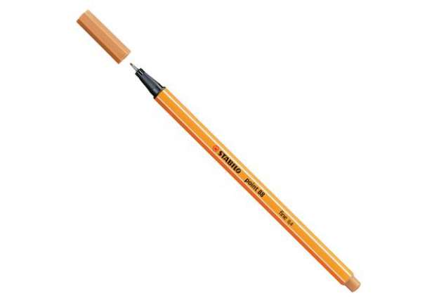 Immagine di Fineliner Point 88 - tratto 0,4 mm - ocra scuro 89 - Stabilo