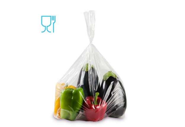 Immagine di Sacchetti Rex per alimenti - 25 x 35 cm - 30 micron - PE - trasparente - Gandolfi - conf. 50 pezzi