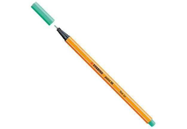 Immagine di Fineliner Point 88 - tratto 0,4 mm - verde ghiaccio 13 - Stabilo