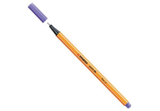 Immagine di Fineliner Point 88 - tratto 0,4 mm - viola 55 - Stabilo