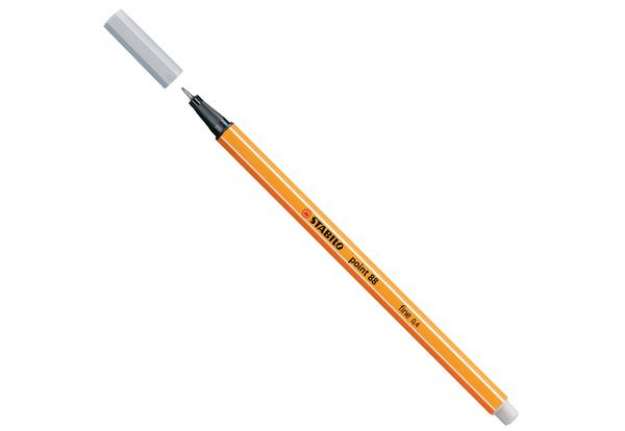 Immagine di Fineliner Point 88 - tratto 0,4 mm - grigio chiaro 94 - Stabilo