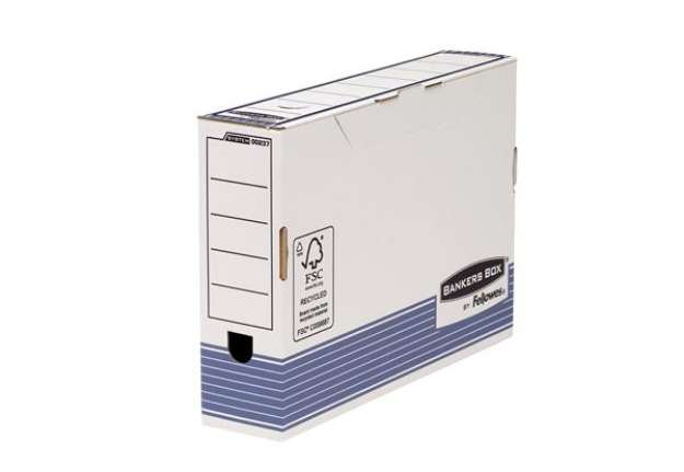 Immagine di Scatola archivio Bankers Box System - formato legale - 25,5x36 cm - dorso 8 cm - Fellowes