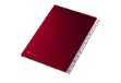 Immagine di Classificatore numerico 1/12 - 24x34 cm - rosso - Fraschini