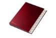 Immagine di Classificatore alfabetico A/Z - 640D - 24x34 cm - rosso - Fraschini