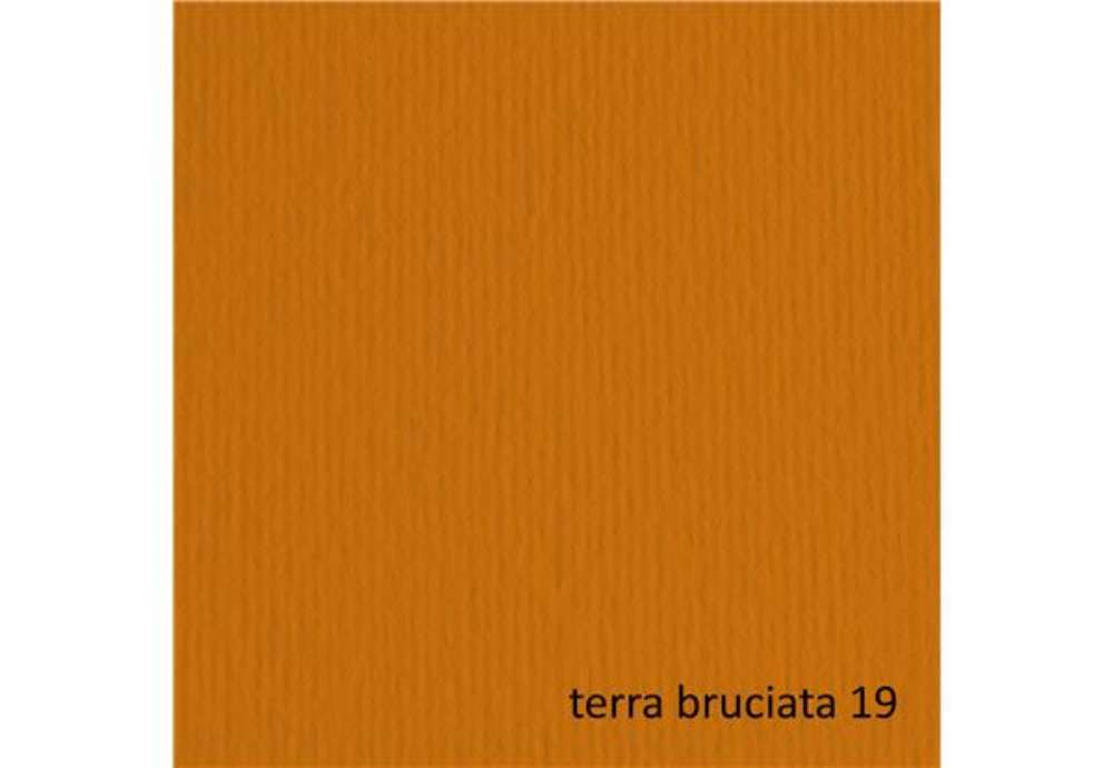 Immagine di Cartoncino Elle Erre - 50 x 70 cm - 220 gr - terra bruciata 119 - Fabriano - blister 20 fogli