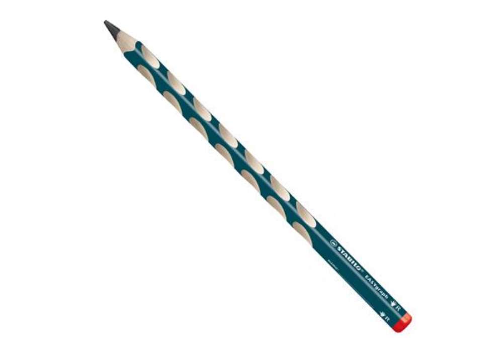 Immagine di Matita in grafite Easygraph - gradazione HB - per destromani - astuccio 12 matite - Stabilo