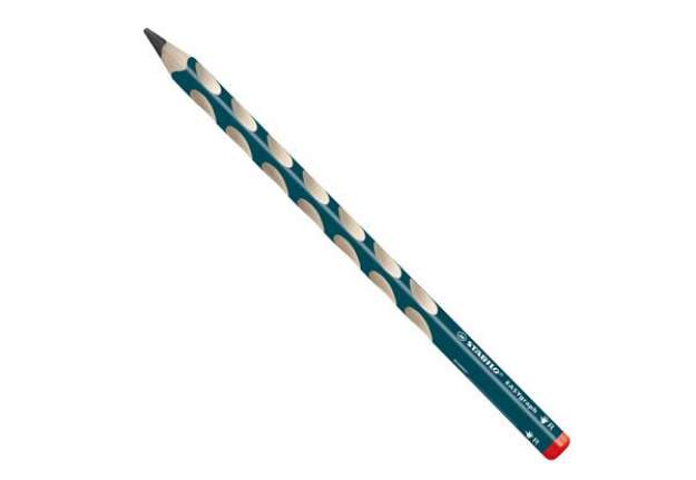 Immagine di Matita in grafite Easygraph - gradazione HB - per destromani - astuccio 12 matite - Stabilo
