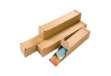Immagine di Tubo postale CP 072 - doppio strip - 43 x 10,8 x 10,8 cm - cartone ondulato - avana - ColomPac