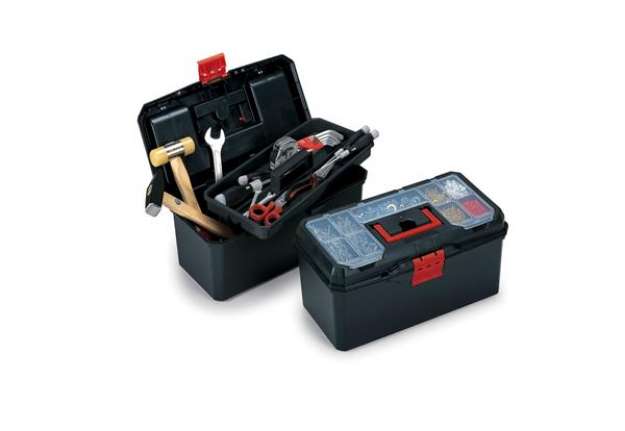 Immagine di Valigetta portautensili ToolCase 16" - 40 x 21 x 17,5 cm - PPL - nero - Terry