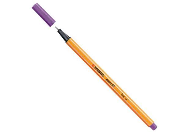 Immagine di Fineliner Point 88 - tratto 0,4 mm - lilla chiaro 59 - Stabilo