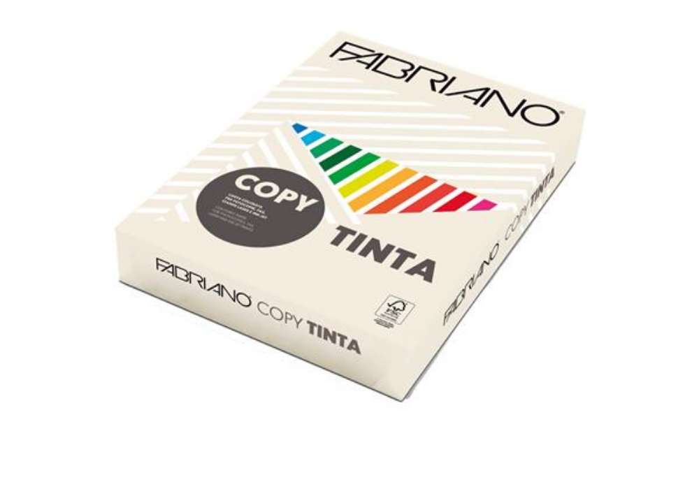Immagine di Carta Fabriano Colore - A4 - 80 gr - colori tenui avorio - Fabriano - conf. 500 fogli