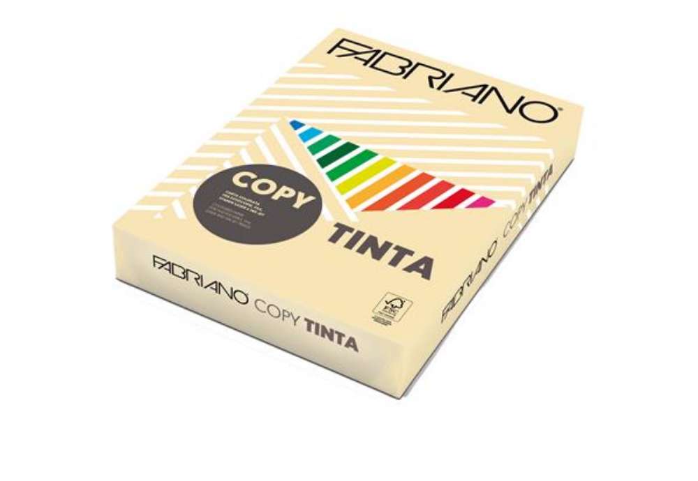 Immagine di Carta Fabriano Colore - A4 - 80 gr - colori tenui onice - Fabriano - conf. 500 fogli