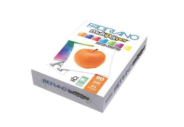 Immagine di Carta Multipaper - A3 - 90 gr - FSC - bianco - Fabriano - conf. 500 fogli
