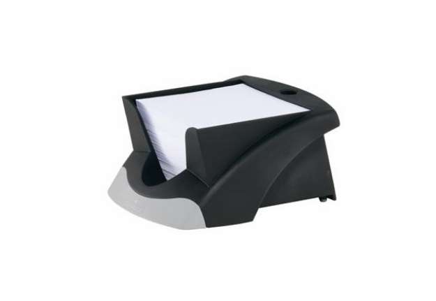 Immagine di Portafoglietti Vegas - 500 foglietti inclusi - 9 x 9 cm - nero - Durable