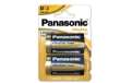 Immagine di Pila Torcia D - 1,5V - alcalina - Panasonic - blister 2 pezzi