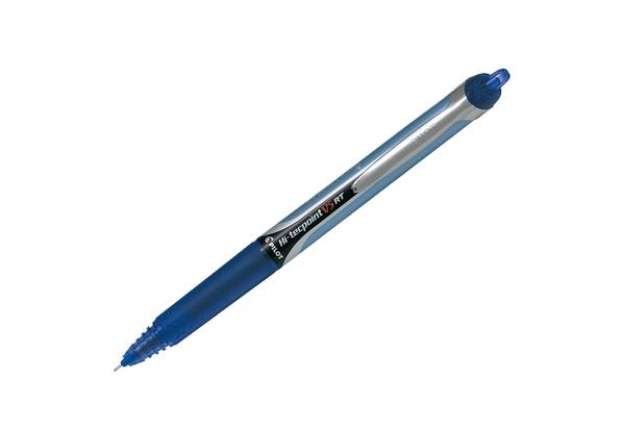 Immagine di Roller a scatto Hi Tecpoint V5 RT - punta 0,5mm - blu  - Pilot