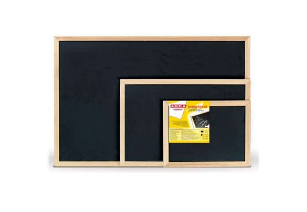 Immagine di Lavagna in ardesia artificiale - 30 x 40 cm - monofacciale - Arda