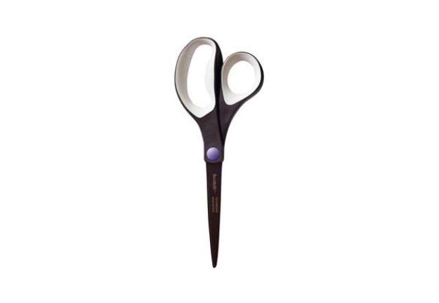 Immagine di Forbici Titanium No Stick - 20 cm - impugnatura asimmetrica - lama in titanio con rivestimento antia