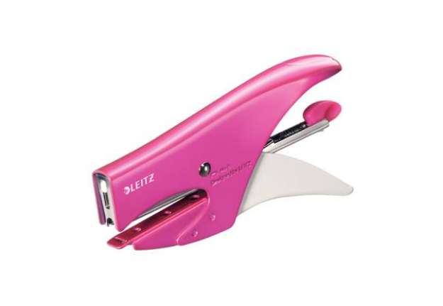 Immagine di Cucitrice Wow a pinza 5547 - fucsia metallizzato - Leitz