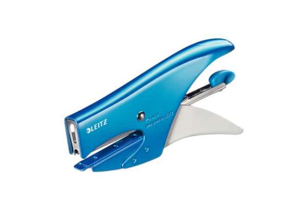 Immagine di Cucitrice Wow a pinza 5547 - blu metallizzato - Leitz