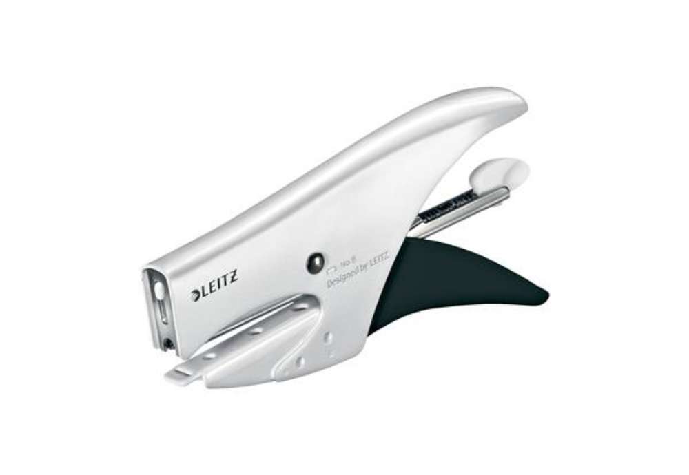Immagine di Cucitrice Wow a pinza 5547 - bianco metallizzato - Leitz