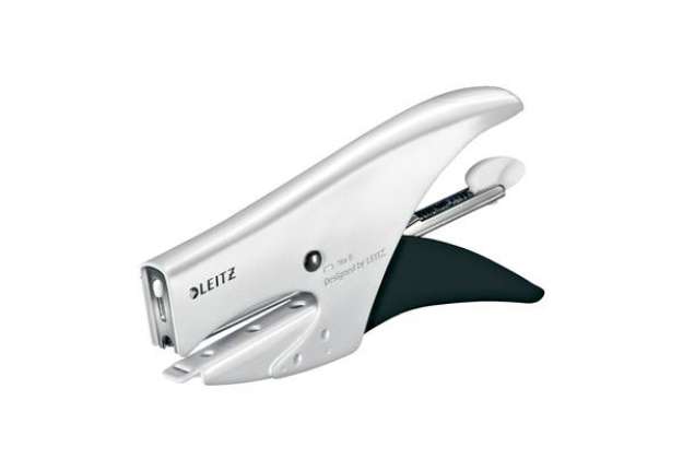 Immagine di Cucitrice Wow a pinza 5547 - bianco metallizzato - Leitz