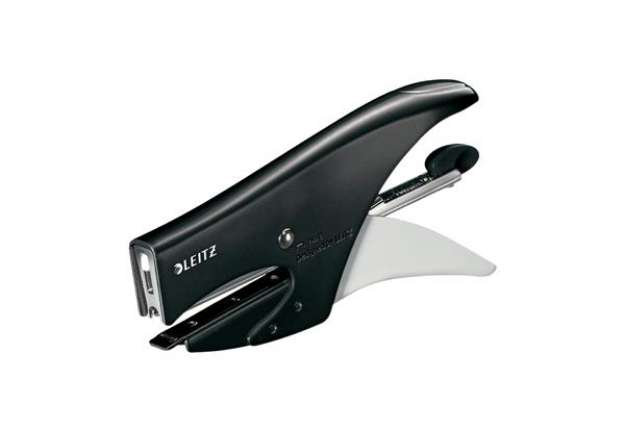 Immagine di Cucitrice Wow a pinza 5547 - nero metallizzato - Leitz