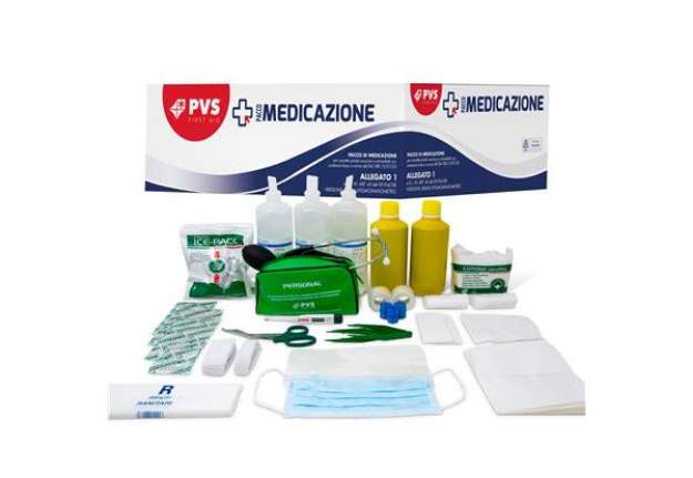 Immagine di Kit di reintegro pronto soccorso - senza sfigmomanometro - oltre 3 persone - PVS