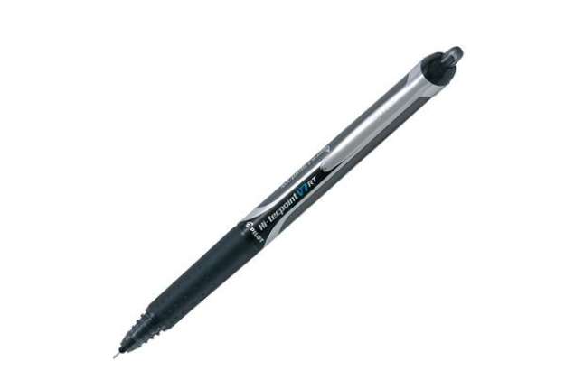 Immagine di Roller a scatto Hi Tecpoint V7 RT  - punta 0,7mm - nero - Pilot