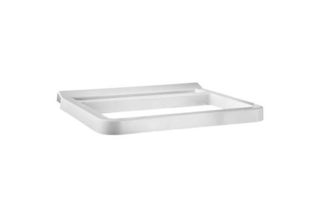 Immagine di Portasacco per dispenser a cavalletto - ABS - 4,2x35,6x40 cm - bianco - Mar Plast