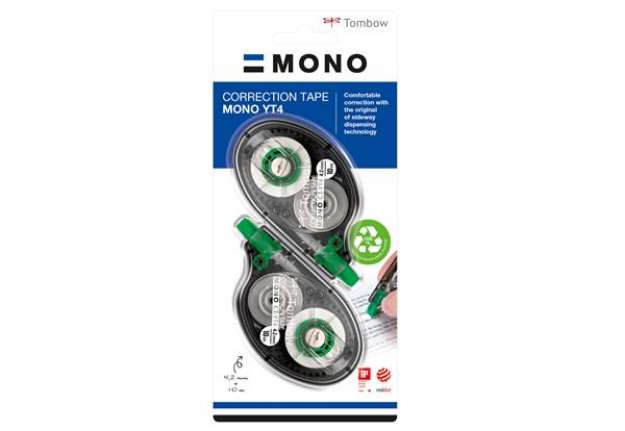 Immagine di Correttore a nastro - 4,2mm x 10mt - Tombow - conf. 2 pezzi