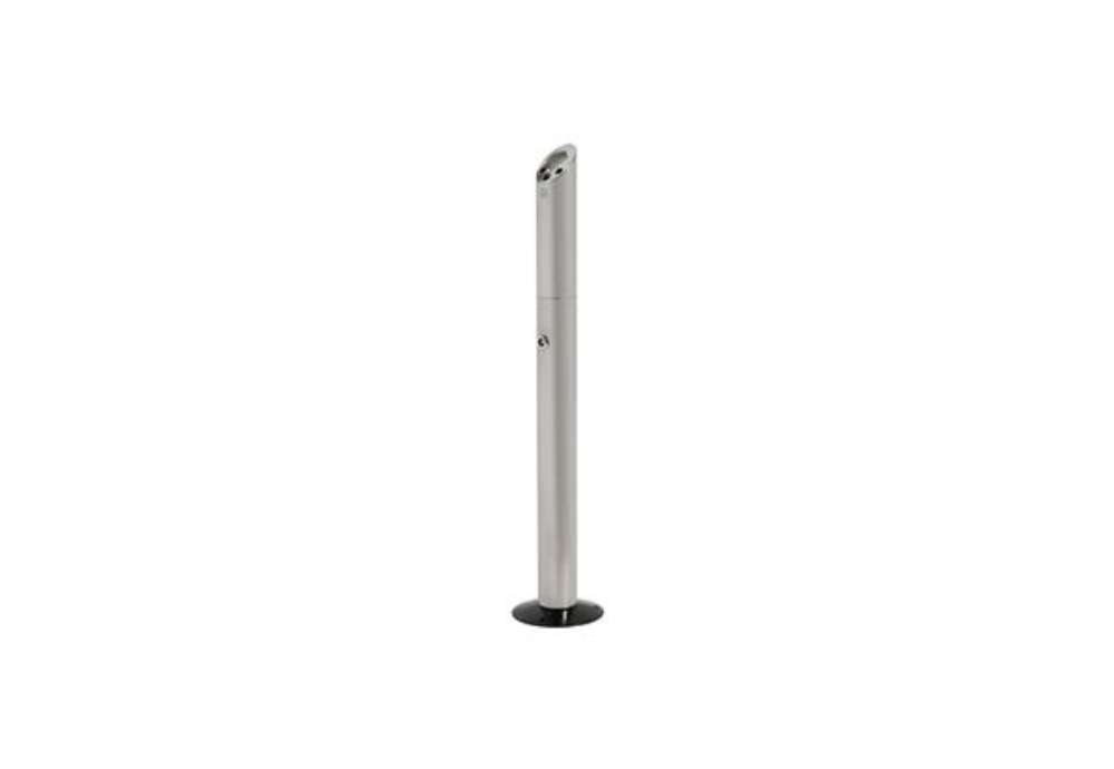 Immagine di Portacenere da terra - da esterno - diametro 18 cm - H 90 cm - acciaio inox