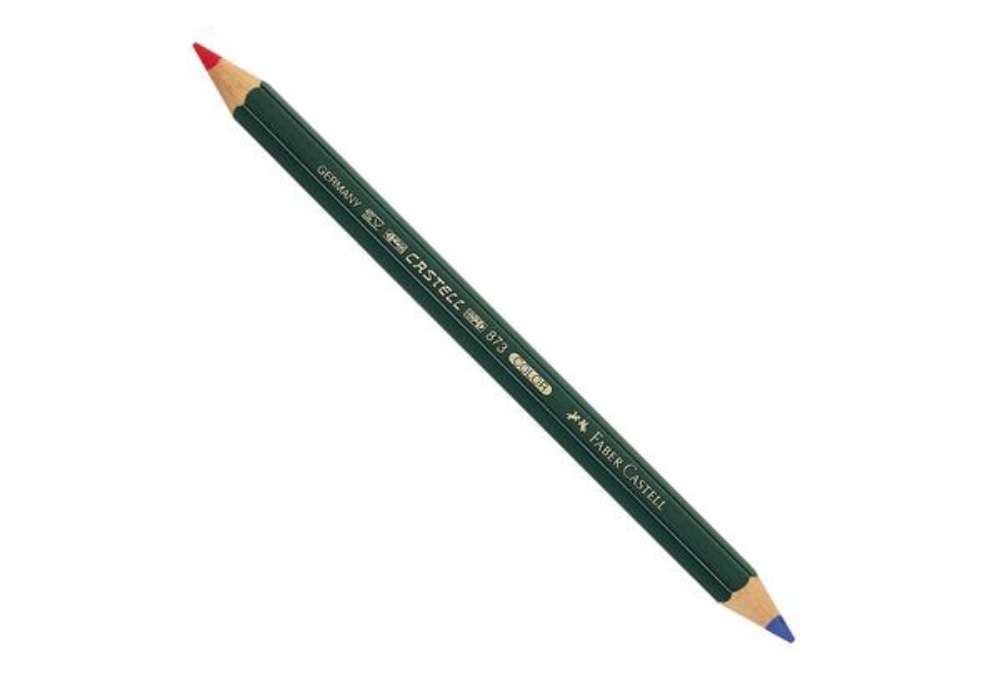 Immagine di Matita bicolore grossa - rosso/blu - Faber-Castell
